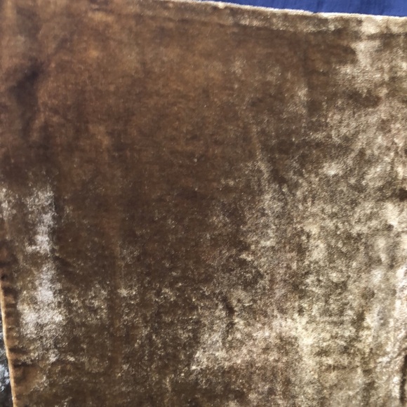 Bohemian Double faced, tailored, Velvet, chiffon Shawl Decorated w/Black Beads - Picture 6 of 16